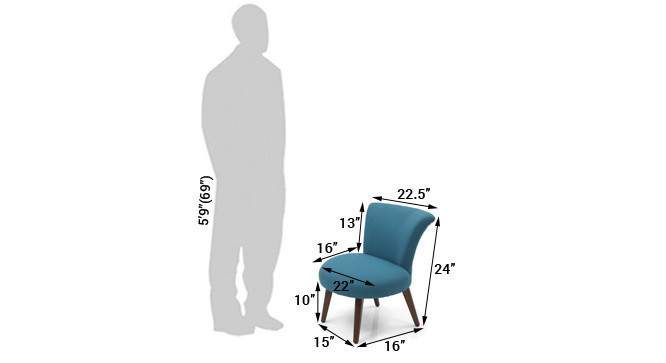 Shobit Lounge Chair (Blue)